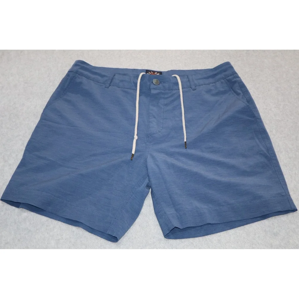 Faherty All Day Shorts Mens 34 Hybrid Board Shorts Drawstring Stretch 7